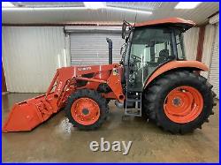 2017 Kubota M7060hdc Cab 4wd Loader Tractor With Low Hours