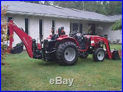 2017 Mahindra 1526 Loader Backhoe low 176 hrs, very nice conditon