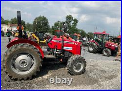 2017 Massey Ferguson 2604H 4x4 50hp Utility Tractor with 1 Remote Only 1000Hrs