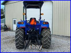 2017 NEW HOLLAND POWERSTAR T4.75 TRACTOR With LOADER, 192 HRS, 4WD, 74 HP DIESEL