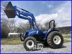 2017 New Holland Workmaster 70 4x4 Tractor Loader Diesel 3 Point PTO NH 70 HP