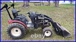 2017 SA424 Yanmar Compact tractor, with Loader only 291 hours