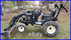 2017 SA424 Yanmar Compact tractor, with Loader only 291 hours, No reserve Auction
