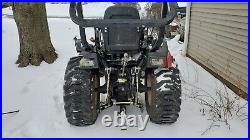 2017 SA424 Yanmar Compact tractor, with Loader only 294 hours, No reserve Auction