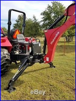 2017 mahindra 4540 4x4 loader tractor with backhoe. FREE DELIVERY