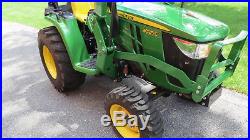 2018 JOHN DEERE 3025E 4X4 COMPACT TRACTOR With LOADER ONLY 19 HRS FACTORY WARRANTY