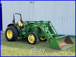 2018 JOHN DEERE 5100M open station with loader
