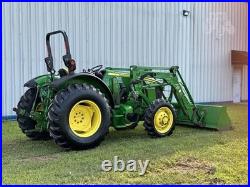 2018 JOHN DEERE 5100M open station with loader