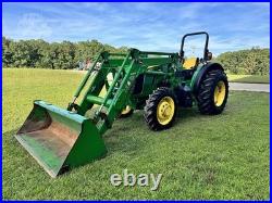 2018 JOHN DEERE 5100M open station with loader