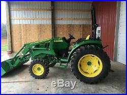 2018 John Deere 4044m (44 HP) 4WD Compact Utility Loader Tractor 68 hours