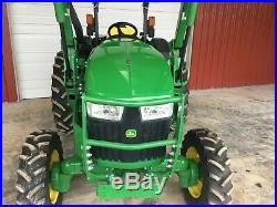 2018 John Deere 4044m (44 HP) 4WD Compact Utility Loader Tractor 68 hours