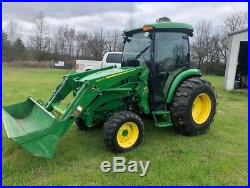 2018 John Deere 4066R, deluxe cab, air, heat, 4wd, only 182 hours, hydrostatic