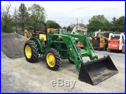 2018 John Deere 5055E 4x4 Utility Tractor with Loader Only 100Hrs SUPER CLEAN