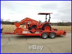 2018 KUBOTA L2501 tractor package. Only 65hrs! FREE DELIVERY