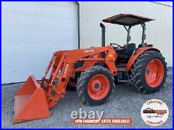 2018 KUBOTA M7060D TRACTOR With LOADER, OROPS, 4X4, 3 POINT, 540 PTO, 267 HOURS