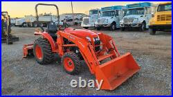 2018 Kubota 3301D 4wd Front-end Front Loader Utility Tractor 33hp 124hrs