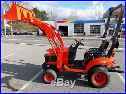 2018 Kubota BX1870D COMPACT TRACTOR LOADER 18 HP diesel 4x4 HST used 270 HRS