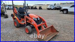 2018 Kubota BX23S 4X4 Utility Farm Tractor Backhoe Loader