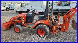 2018 Kubota BX23S 4X4 Utility Farm Tractor Backhoe Loader