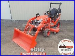 2018 Kubota Bx2380 Compact Tractor With Loader And Mower 190 Hours 4x4 3 Point