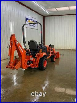 2018 Kubota Bx23s Hst Tractor Orops, 4wd, La340 Loader With Quick Attach Bucket