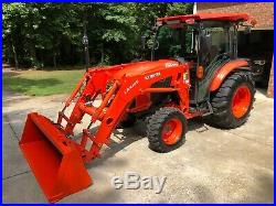 2018 Kubota Grand L4760 HSTC HST 49HP 4x4 Cab Tractor 3rd Function + Rear Remote