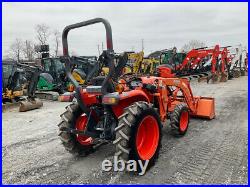 2018 Kubota L3901 4X4 39Hp Compact Tractor with Loader Only 100 Hours