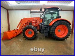 2018 Kubota M7-151-p Cab Tractor With La2605 Euro Attach Loader And Ac/heat