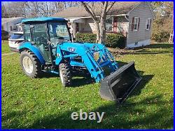2018 LS XR4145HC cab tractor- 45hp withfactory warranty- low hours