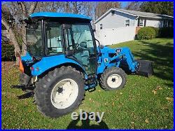 2018 LS XR4145HC cab tractor- 45hp withfactory warranty- low hours