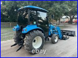 2018 Ls Xr3140h Farm Tractor With Grapple 4x4 Enclosed Cab A/c Radio