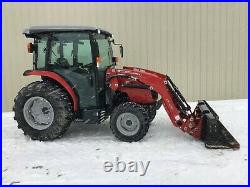 2018 MASSEY FERGUSON 1736 TRACTOR With LOADER CAB, 3 PT, 540 PTO, HEAT AC, 146 HRS