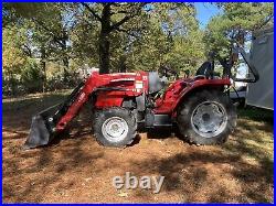 2018 Massey Ferguson 1726E 4X4 Tractor Loader 24HP Diesel No DPF