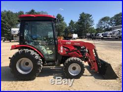 2018 TYM T394 37hp Tractor with Bucket Loader & Cab! 6 Year Warranty