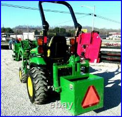2019 John Deere 2025R Package Deal 4x4 Loader FREE 1000 MILE DELIVERY FROM KY