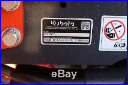 2019 KUBOTA BX1880, 48 Loader Bucket, 54 Mower Deck, 3-point Hitch, PTO