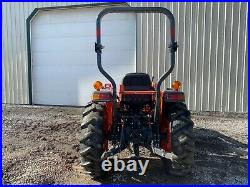 2019 KUBOTA L3301 TRACTOR With LOADER, 2 POST ROPS, 4X4, 540 PTO, HYDRO, 150 HOURS