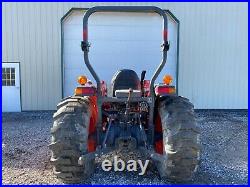 2019 KUBOTA MX4800 TRACTOR With LOADER, 4X4, 2 REAR REMOTES, HYDRO, 49 HP, 112 HRS