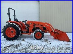 2019 KUBOTA MX5200 TRACTOR With LOADER, POST ROPS, 4X4, 3 POINT, 540 PTO, 276 HOUR