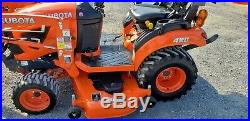 2019 Kubota BX2380 Compact Loader Tractor WithMower Only 24 Hours! Warranty