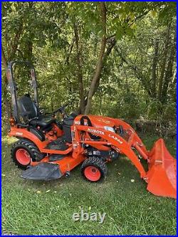 2019 Kubota BX2380 Diesel Tractor 4WD 23HP Front Loader 60 Deck Only 257 Hours