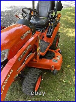 2019 Kubota BX2380 Diesel Tractor 4WD 23HP Front Loader 60 Deck Only 257 Hours