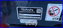 2019 Kubota BX23S Compact Loader Tractor WithBackhoe & Mower. 47 Hours! Warranty