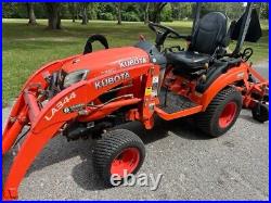 2019 Kubota Bx2380 Tractor With La344 Loader And Land Pride Finish Mower 4x4