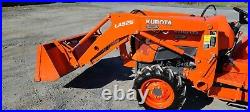 2019 Kubota L3901D Compact Loader Tractor WithBackhoe Only 68 Hours! Warranty