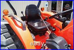 2019 Kubota MX5200 HST 4WD Utility Tractor With LA1065 Loader 796 Hours