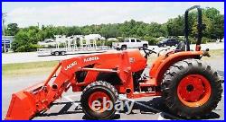 2019 Kubota MX5200 HST 4WD Utility Tractor With LA1065 Loader 796 Hours