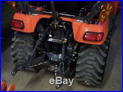 2019 Kubota Tractor BX2380RV60 /Includes Bucket, Grapple, Pallet Fork, Mower