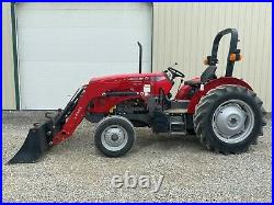 2019 MASSEY FERGUSON 2604H TRACTOR With LOADER, 2 POST ROPS, 2WD, 540 PTO, 360 HRS