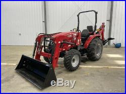 2019 TYM T394H 37hp Hydrostatic Tractor withLoader and Backhoe